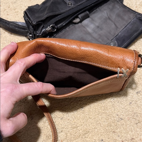 Bed Stu Tan Leather Amina Crossbody Bag. NWOT - Picture 6 of 7